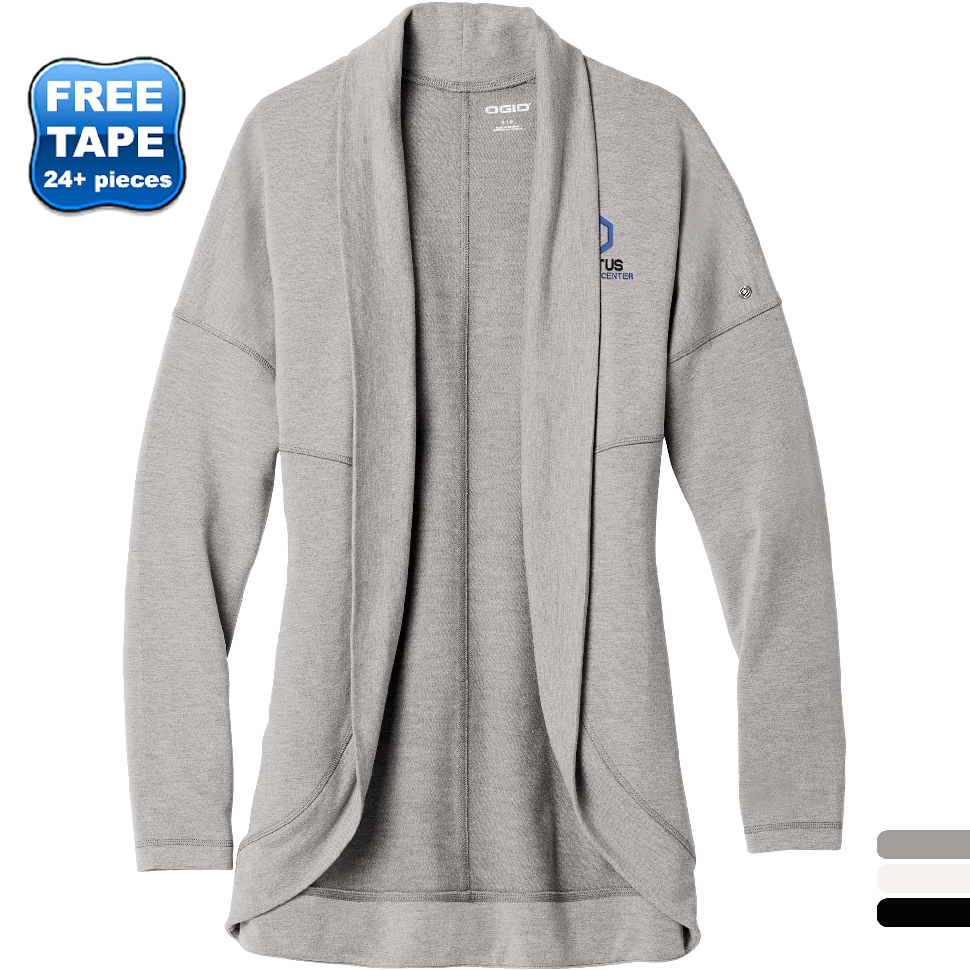 Product Photo 1 OGIO® Luuma Cocoon Ladies' Fleece Cardigan