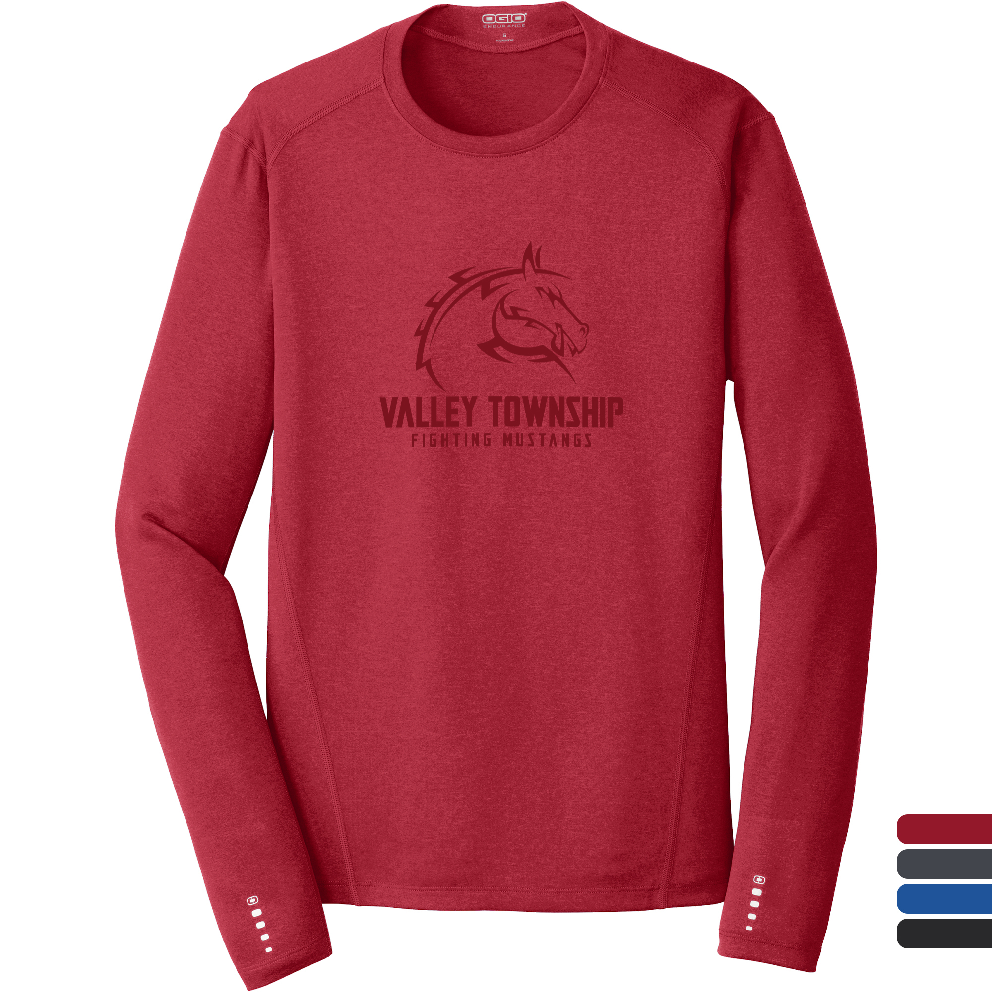 Product Photo 1 OGIO® ENDURANCE Long Sleeve Pulse Men's Crew Tee