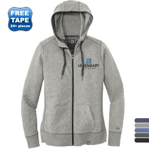 New Era® French Terry Full-Zip Ladies' Hoodie - WJ6326