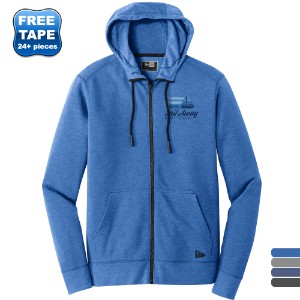 New Era® Tri-Blend Fleece Full-Zip Men's Hoodie - WJ6330