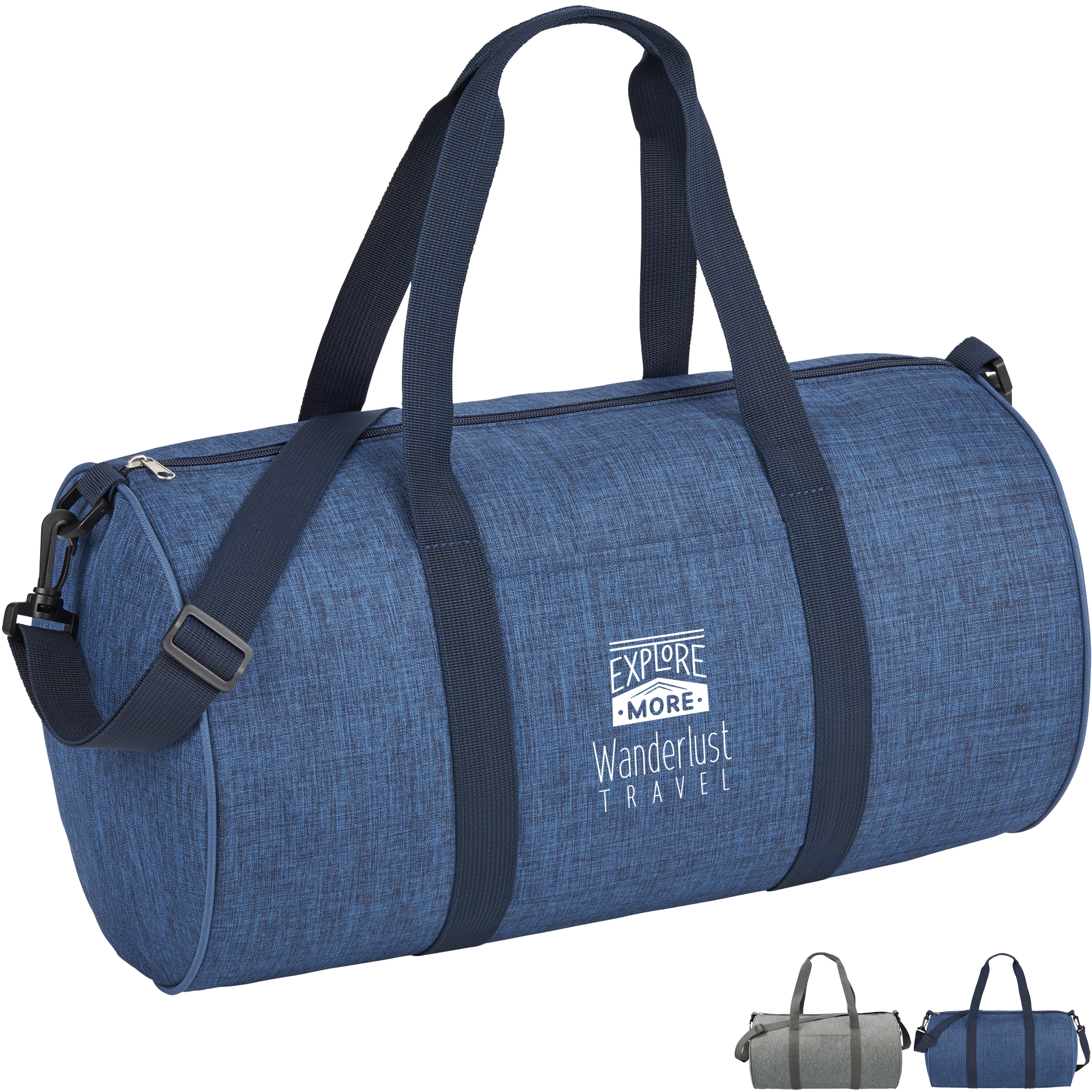 Product Photo 1 Tahoe Polyester Graphite Barrel Duffel, 18"