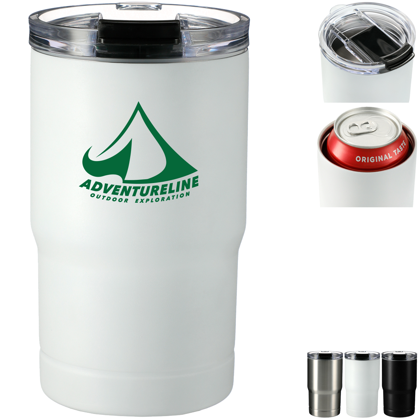 Product Photo 1 Bluff Vacuum Tumbler & Can Cooler, 12oz.
