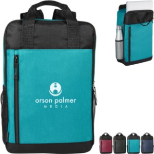 Austin Nylon Collection Laptop Backpack - PM8210