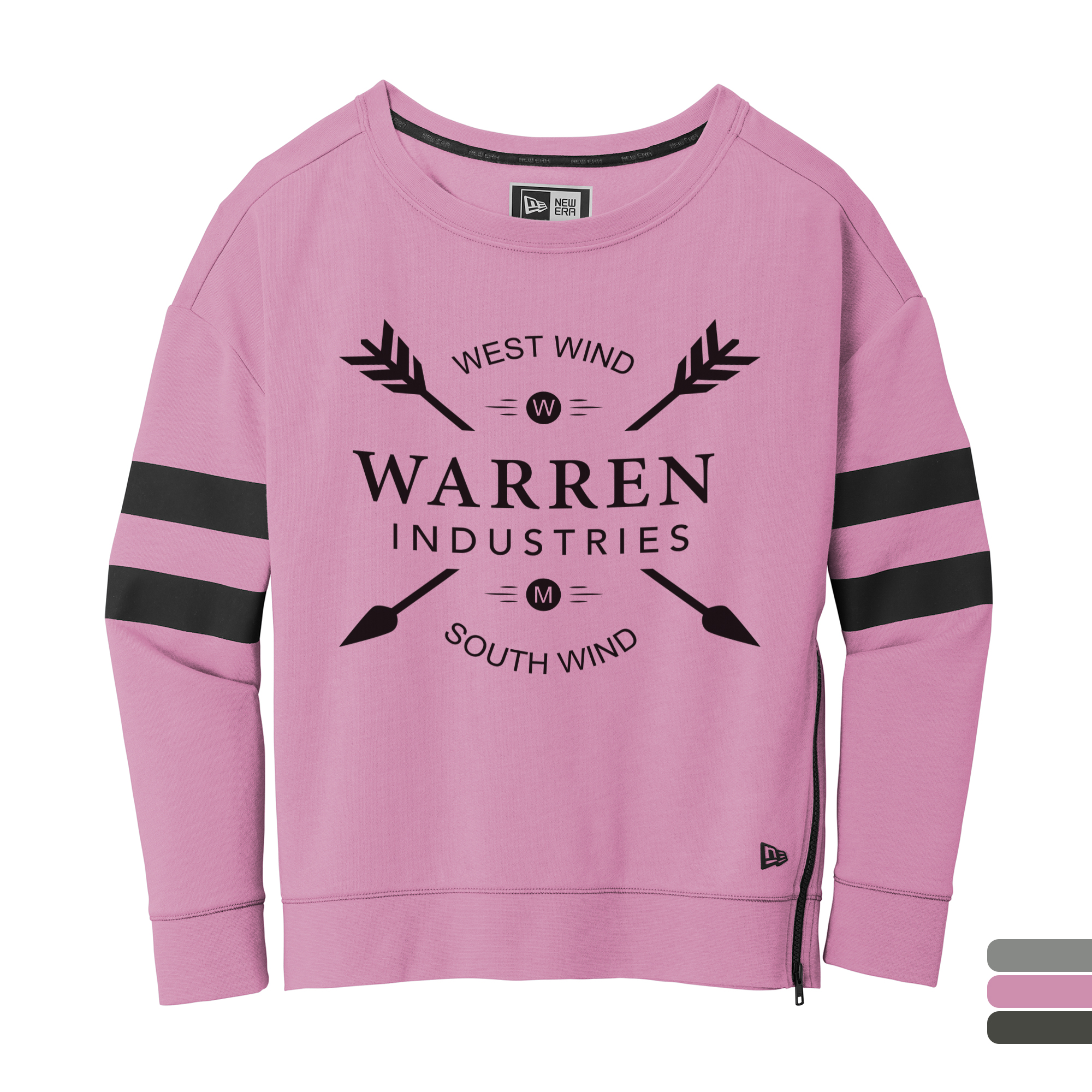 Product Photo 1 New Era® Tri-Blend Fleece Varsity Ladies' Crew