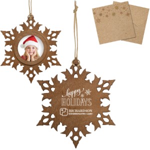 Wood Photo Ornament - IL7530