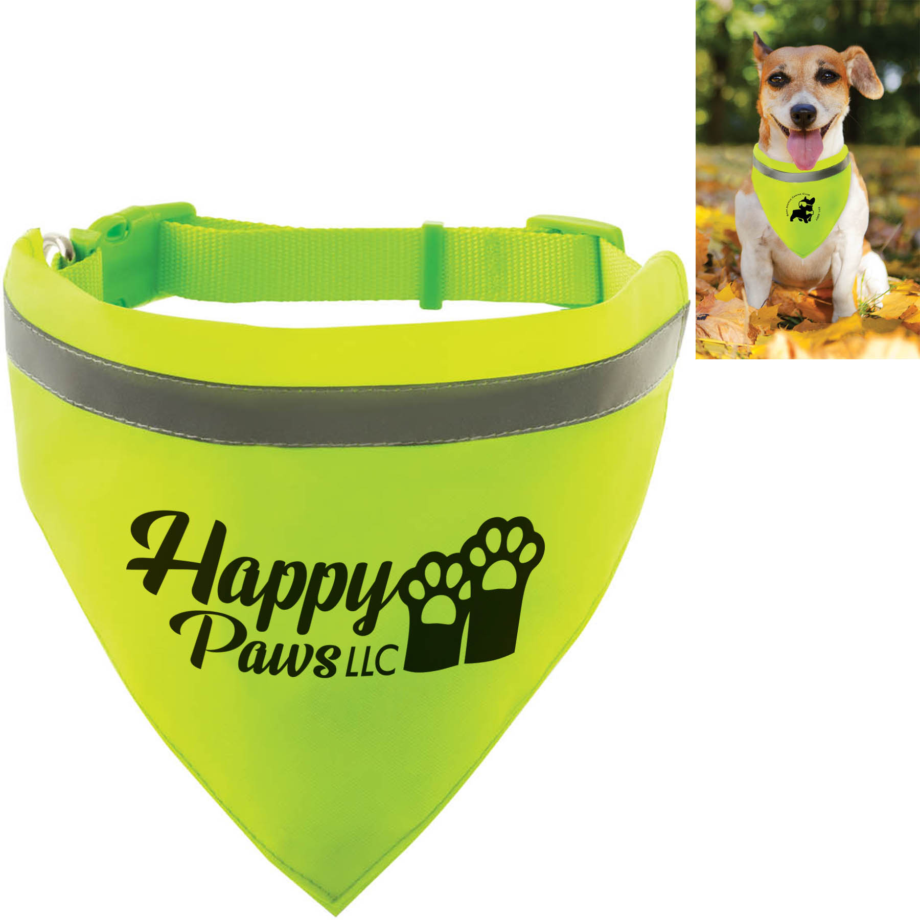 Product Photo 1 Reflective Pet Bandana