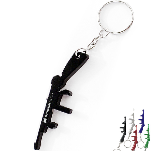 Product Photo 1 Rifle Aluminum Bottle Opener Key Chain