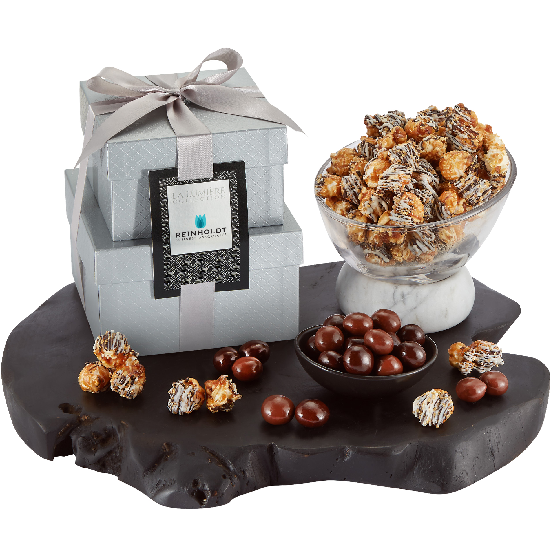 Product Photo 1 De Lux Sweet & Sweeter 2 Tier Tasteful Gourmet Tower