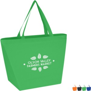 Non-Woven Budget Tote Bag w/ 100% RPET Material - CLOSEOUT! - HT9824