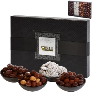 De Lux Combos, 4 Milk & Dark Treats w/ Buckle Wrap - MD5133