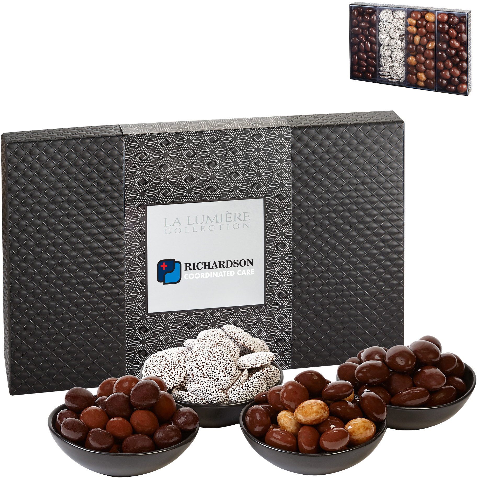 Product Photo 1 De Lux Combos, 4 Milk & Dark Treats w/ Sleeve Wrap