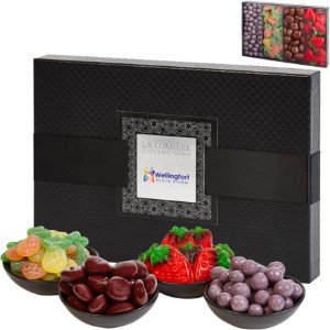 De Lux Combos, 4 Fruit Medley Treats w/ Buckle Wrap - MD5137