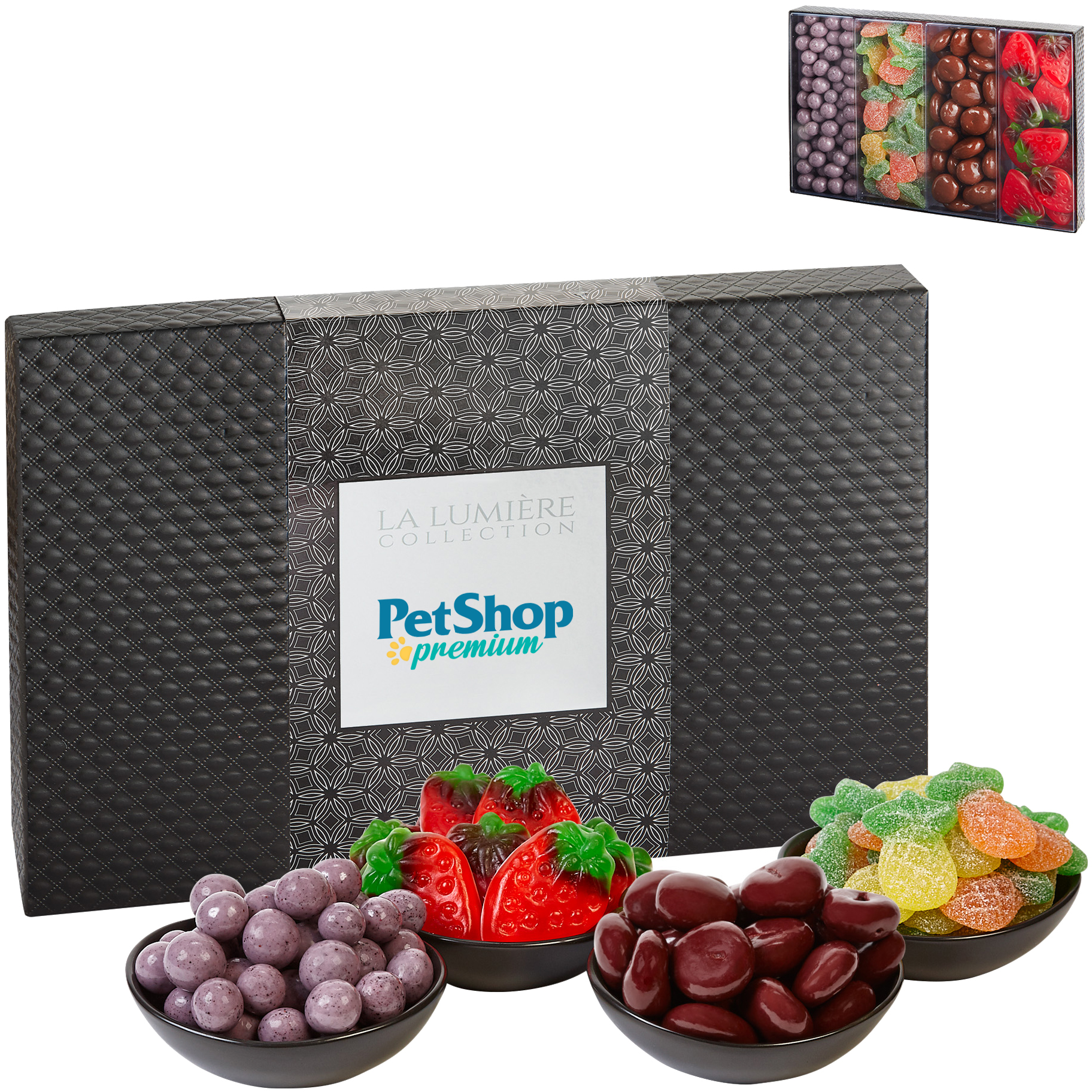 Product Photo 1 De Lux Combos, 4 Fruit Medley Treats w/ Sleeve Wrap