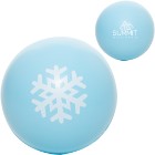 Photo 10 Snowflake Holiday Stress Reliever Ball