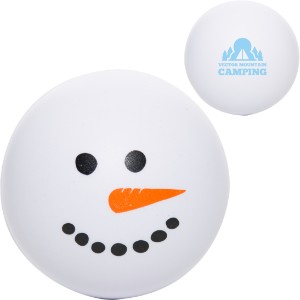 Snowman Holiday Stress Reliever Ball - AF1096