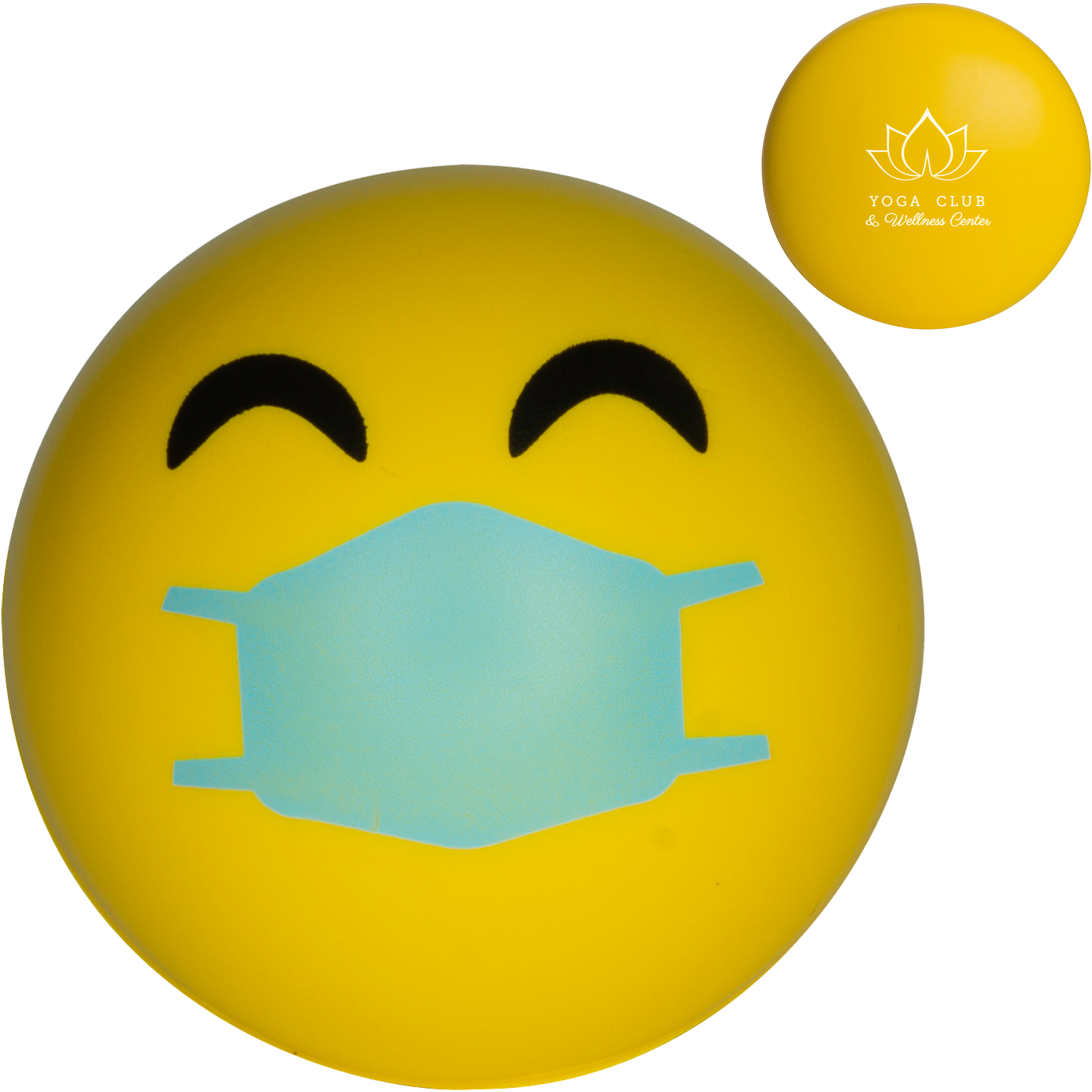 Product Photo 1 Happy Emoji PPE Mask Stress Reliever Ball