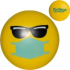 Photo 2 Cool Emoji PPE Mask Stress Reliever