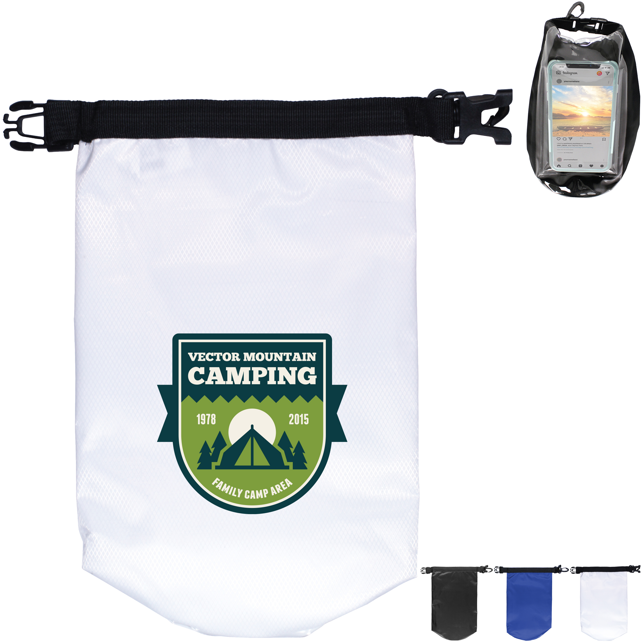 Product Photo 1 Otaria™ Compact Dry Bag, Full Color Imprint