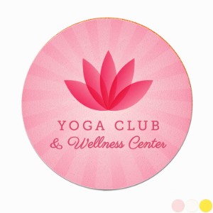 Round Shaped Emery Board, Full Color Imprint - AD3051