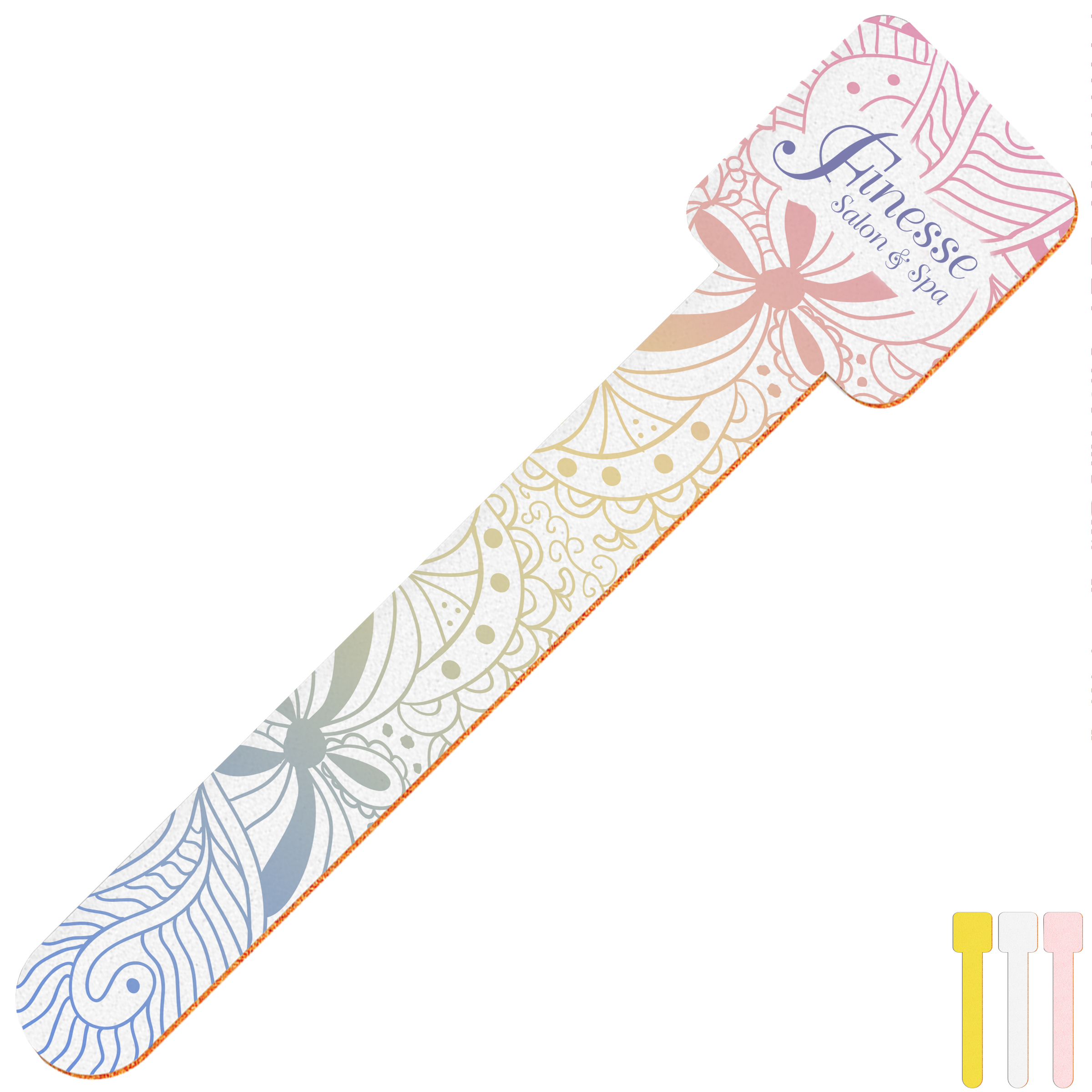 Product Photo 1 Horizontal Square Emery Board, Full Color Imprint