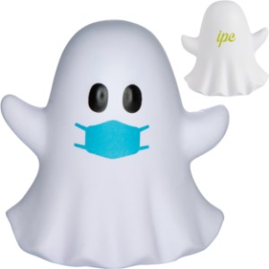 Ghost Emoji PPE Mask Stress Reliever - AF1094