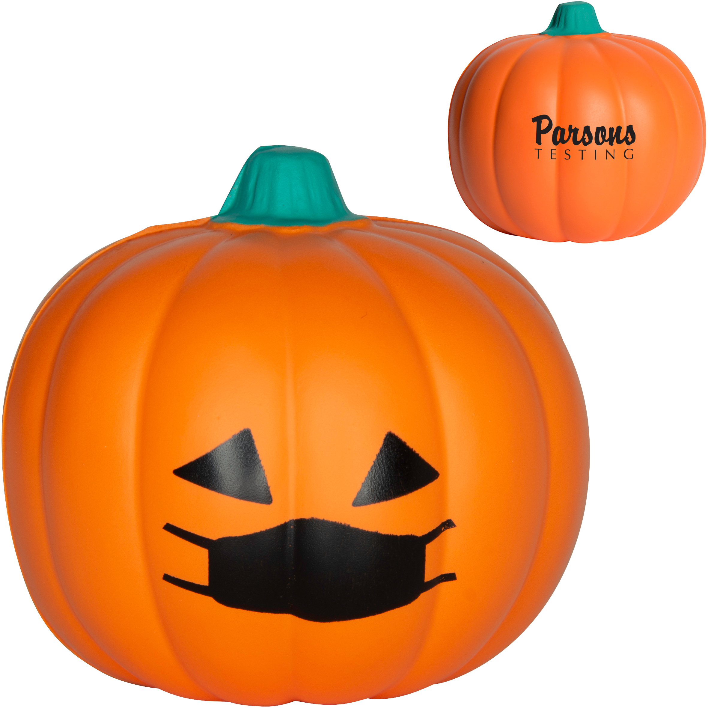 Product Photo 1 Pumpkin Jack O' Lantern PPE Mask Stress Reliever