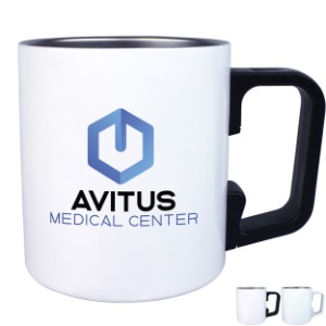 Revolution Stainless Steel Coffee Mug, 15oz., Full Color Imprint - AK8215