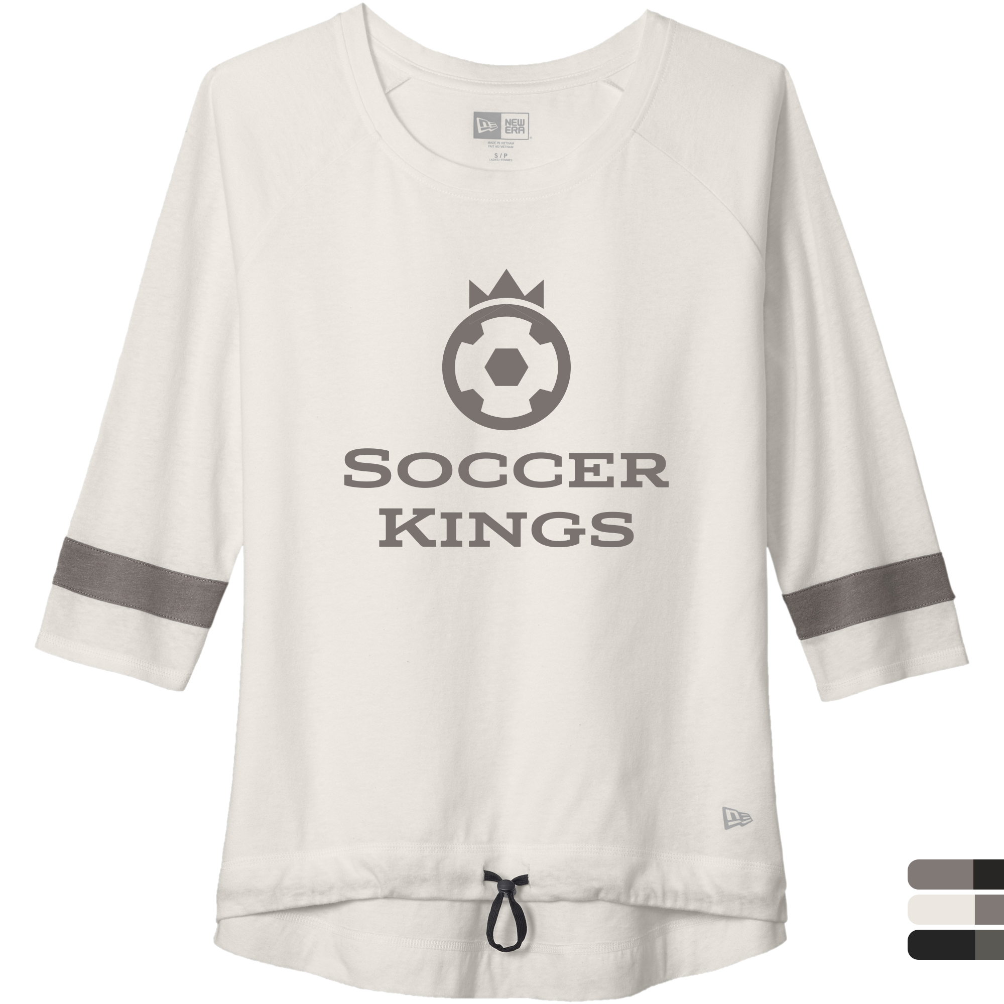 Product Photo 1 New Era® Tri-Blend 3/4 Sleeve Ladies' Tee