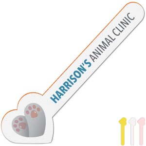 Horizontal Heart Emery Board, Full Color Imprint - AD3071