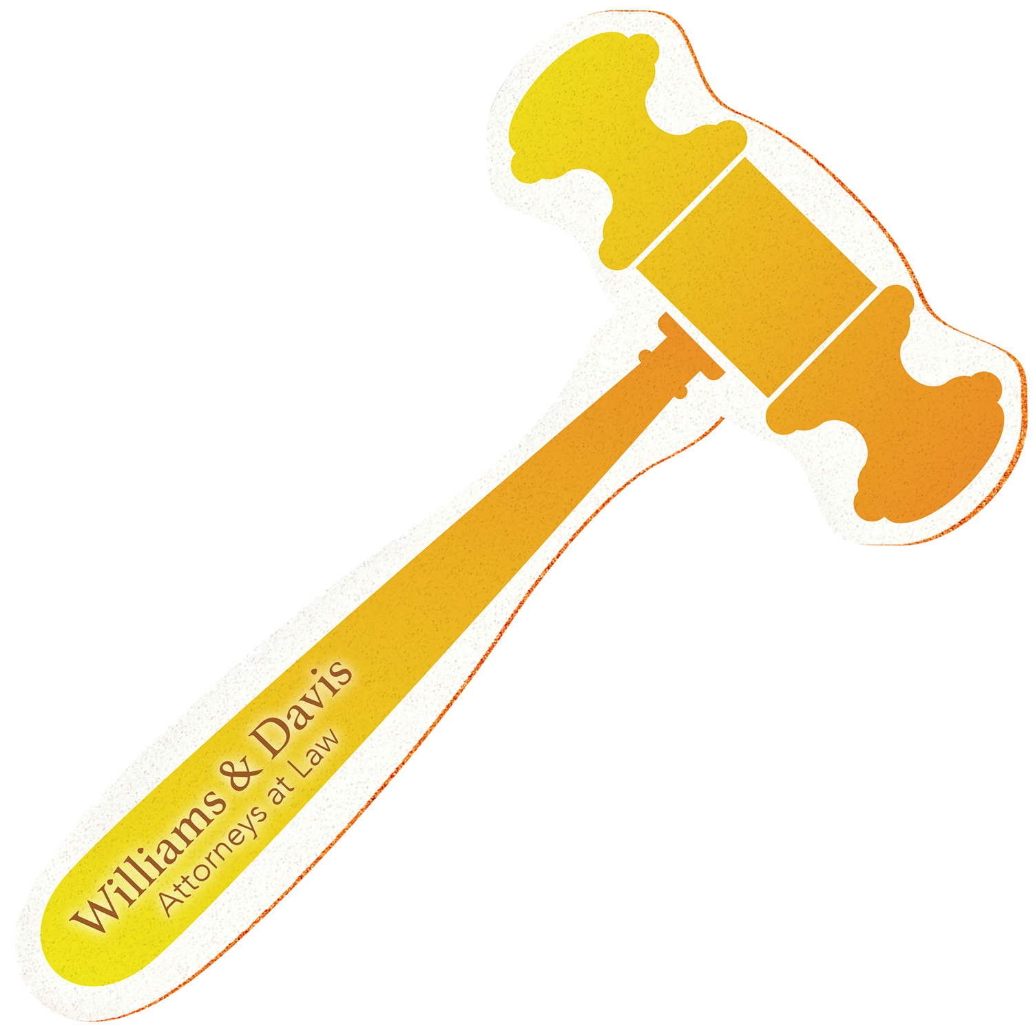 Product Photo 1 Gavel Emery Board, Full Color Imprint