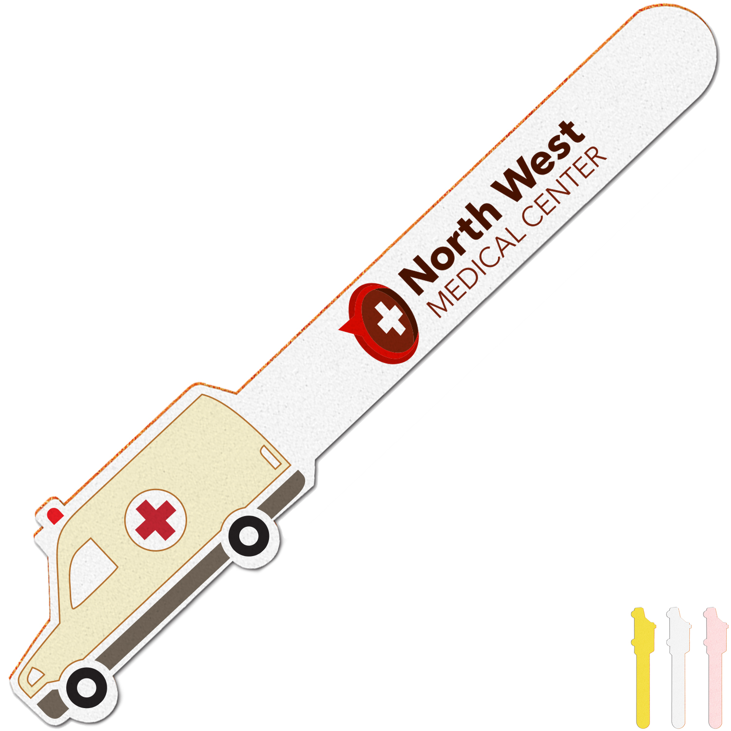 Product Photo 1 Horizontal Ambulance Emery Board, Full Color Imprint