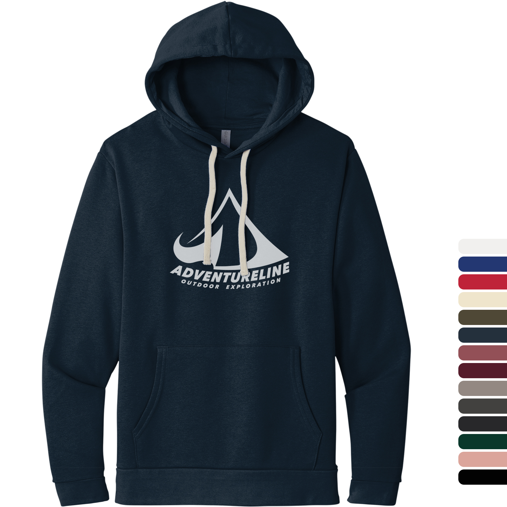 Product Photo 1 Next Level™ Beach Fleece Pullover Unisex Hoodie