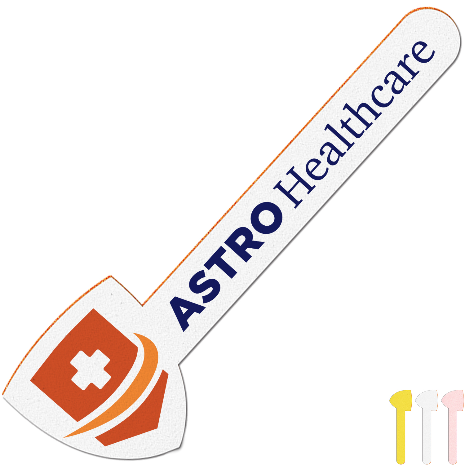 Product Photo 1 Horizontal Shield Emery Board, Full Color Imprint