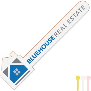 Horizontal House Emery Board, Full Color Imprint - AD3111