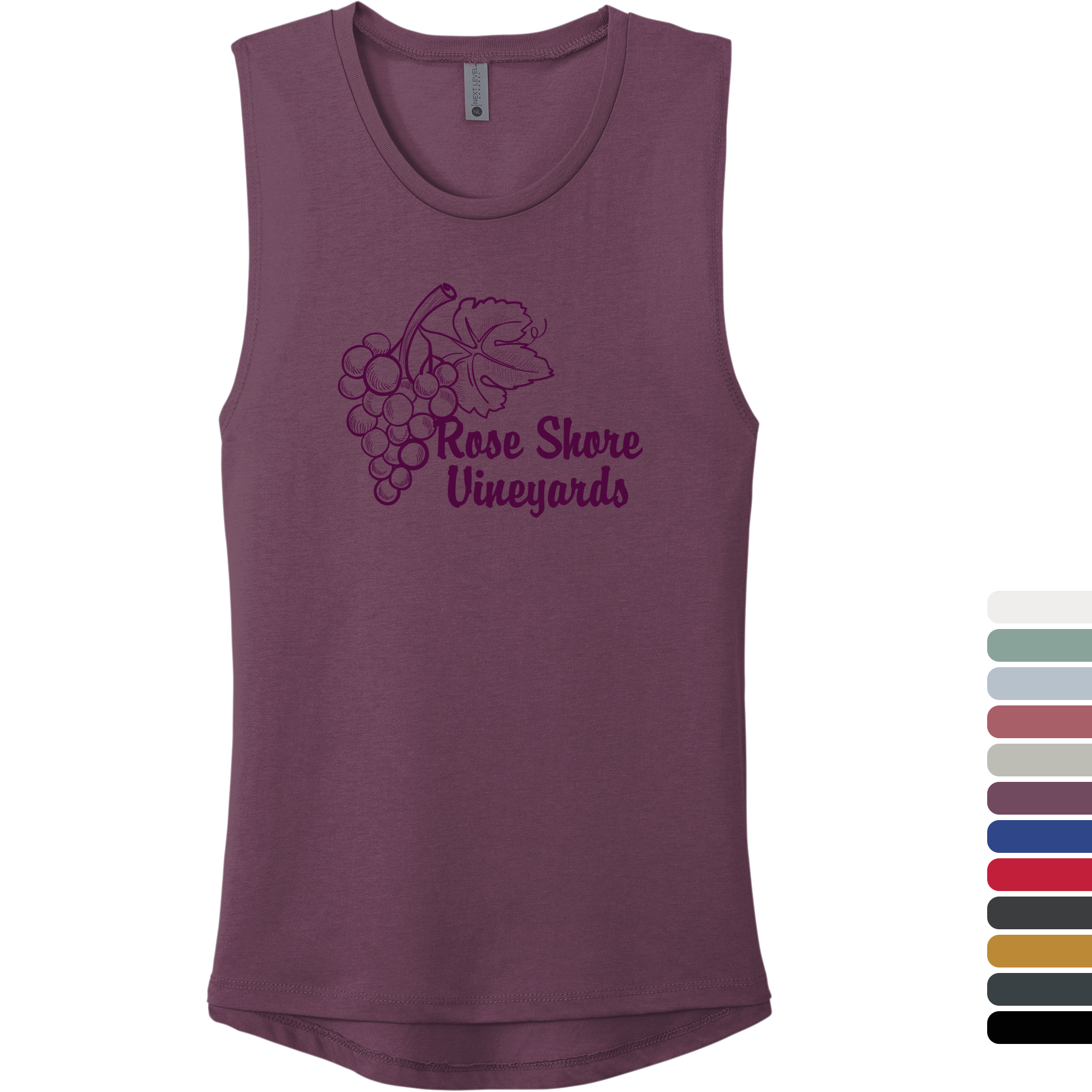 Product Photo 1 Next Level™ Festival Poly/Cotton Ladies' Muscle Tank
