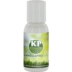 Sunscreen SPF 30 in Clear Round Bottle, 1 oz. - SZ7202