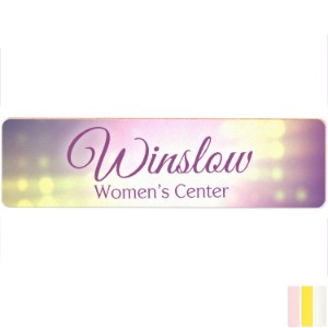 Mini Bumper Sticker Shaped Emery Board, Full Color Imprint - AD3261