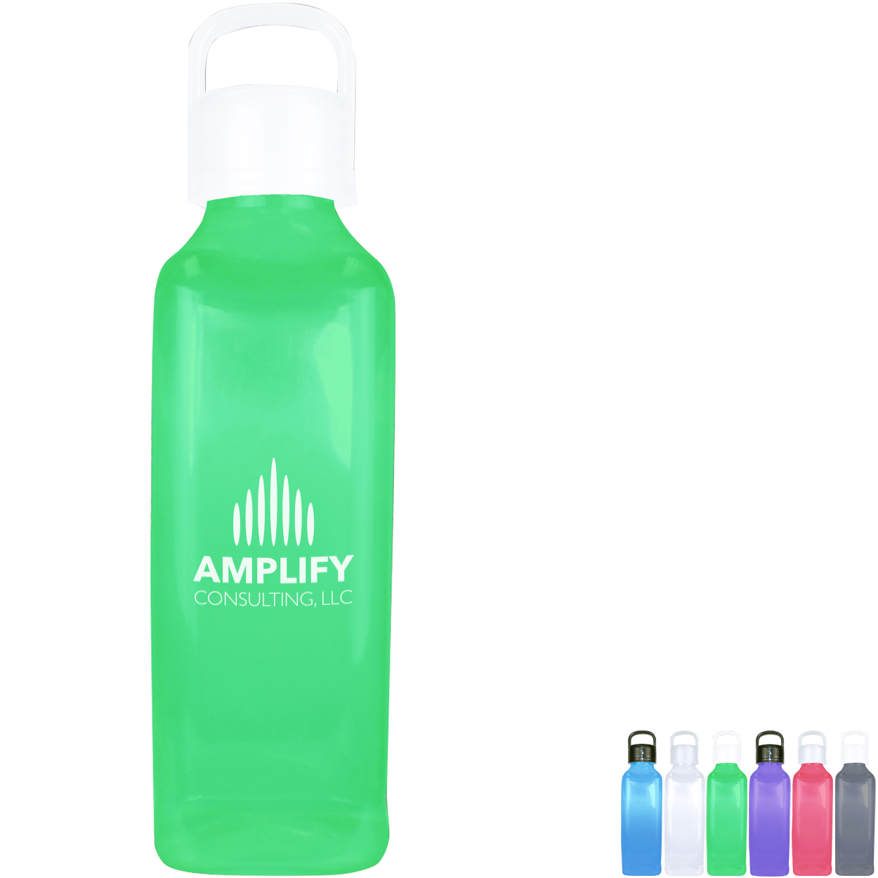 Product Photo 1 Classic Edge Sport Bottle w/ Handle Lid, 24oz.