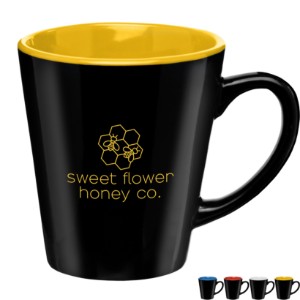 Two-Tone Ceramic Mug, 12oz. - GS3039