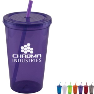 Core Tumbler with Straw, 20oz. - GS3048