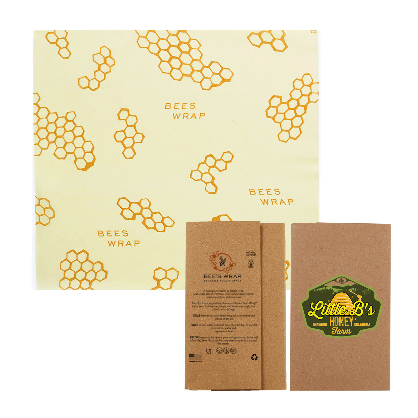 Product Photo 1 Bee's Wrap® Food Storage Wrap, Large