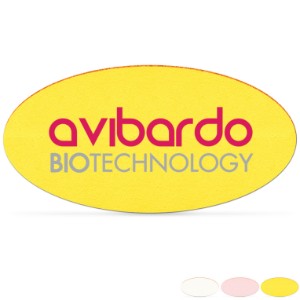 Oval Emery Board, Full Color Imprint - AD3046