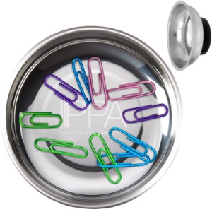 Mini Magnetic Accessory Bowl with Paper Clips - AD3345