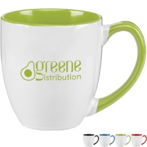 Two-Tone Ceramic Bistro Mug, 16oz. - GS3059