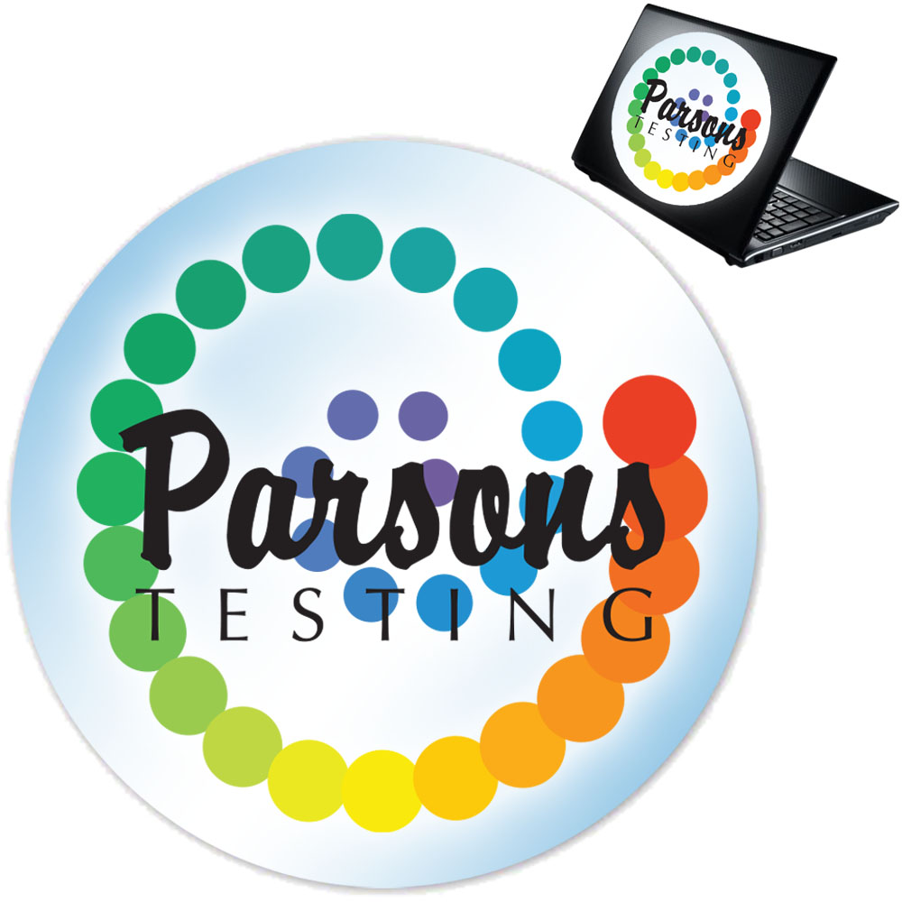 Product Photo 1 Laptop Skin Sticker -UV-Coated Vinyl - 8.5 Inch Circle Shape