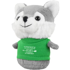 Shorties Plush Wolf, 4" - VT2219