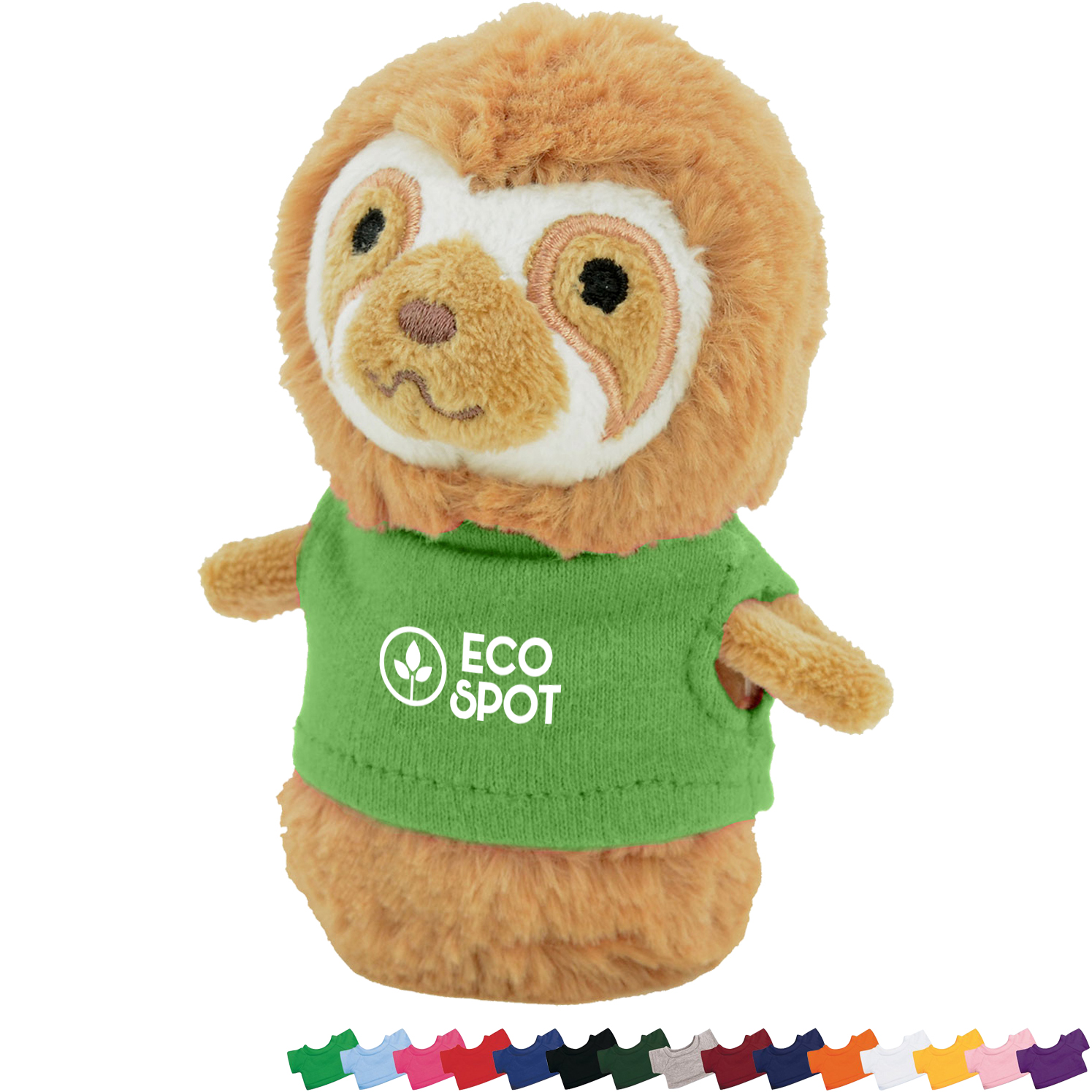 Product Photo 1 Shorties Plush Sloth, 4"