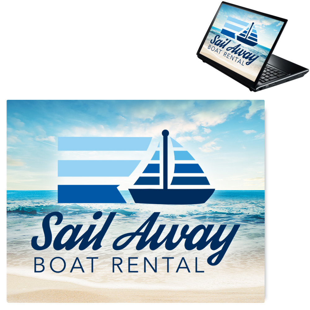 Product Photo 1 Laptop Skin Sticker - UV-Coated Vinyl - 8.5x11 Rectangle Shape