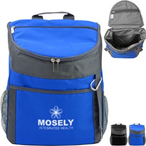 Twenty-Eight Can Polyester Backpack Cooler - VT2211