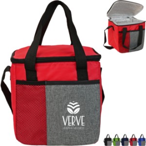 Kinetic Two-Toned Polyester Cooler - VT2214